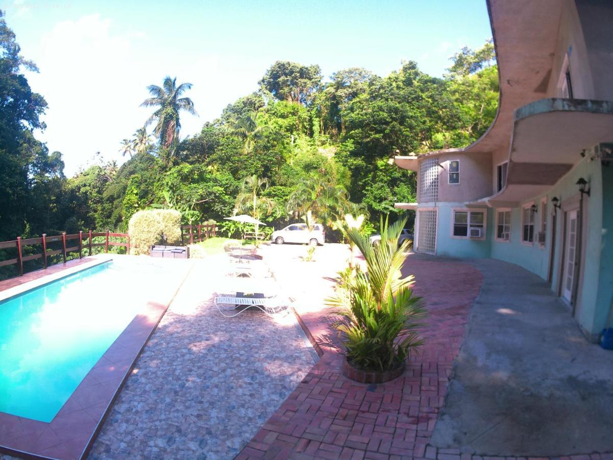 Toraille Waterfall Poolside Apartment Soufrière Eksteriør bilde