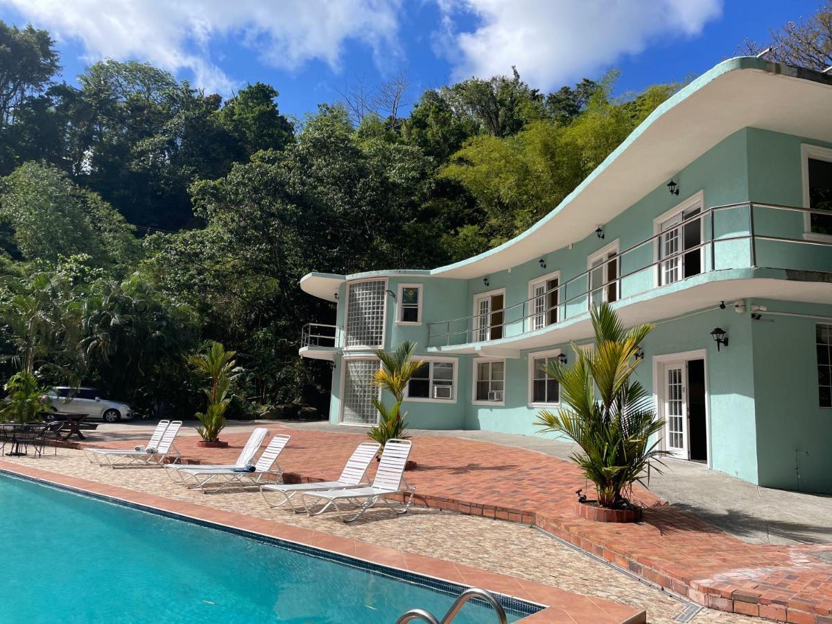 Toraille Waterfall Poolside Apartment Soufrière Eksteriør bilde